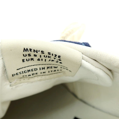 [New outlet] Rove rov leather low-cut sneakers white x navy [41] [Condition rank N-] [Men&