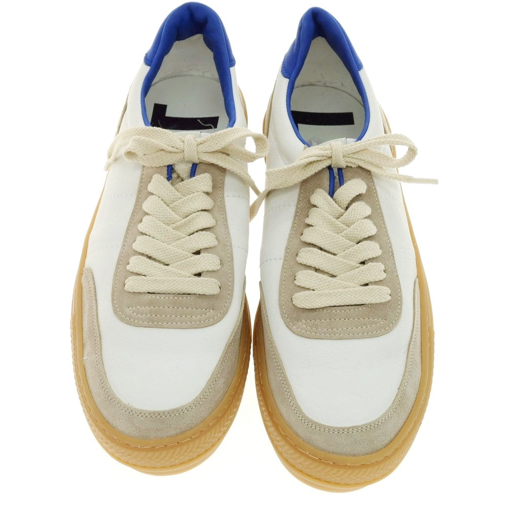 [New outlet] Rove rov leather low-cut sneakers white x blue [41] [Condition rank N-] [Men&