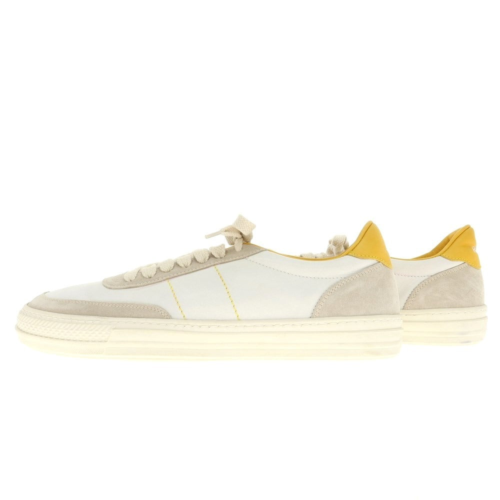 [New outlet] Rove rov leather low-cut sneakers white x mustard yellow [39] [Condition rank N-] [Men&