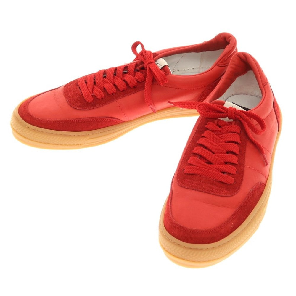 [New outlet] Rove rov leather low-cut sneakers red [41] [Condition rank N-] [Men&