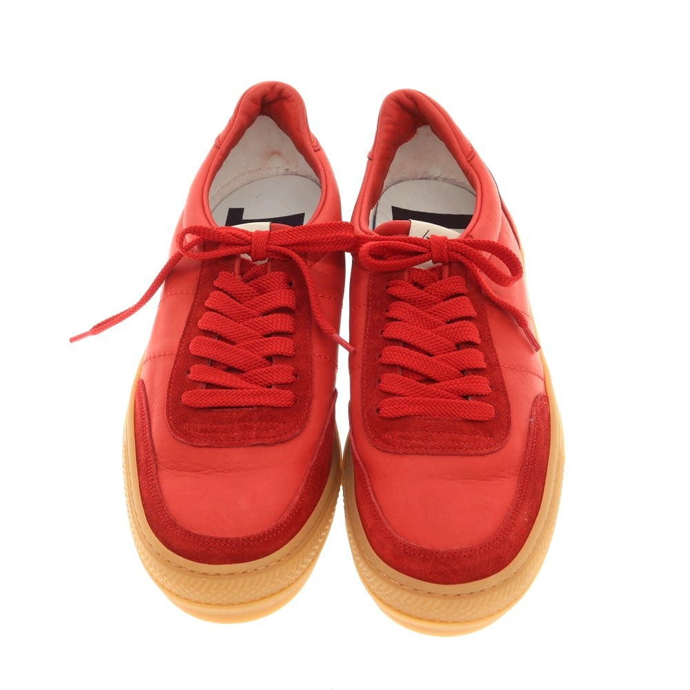 [New outlet] Rove rov leather low-cut sneakers red [41] [Condition rank N-] [Men&