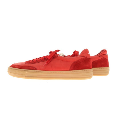 [New outlet] Rove rov leather low-cut sneakers red [41] [Condition rank N-] [Men&