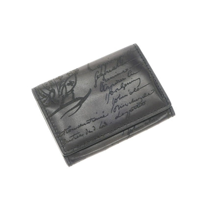 [Used] Berluti Calligraphy Business Card Holder Dark Gray [BLK] [S/S/A/W] [Condition Rank B] ​​[Men&