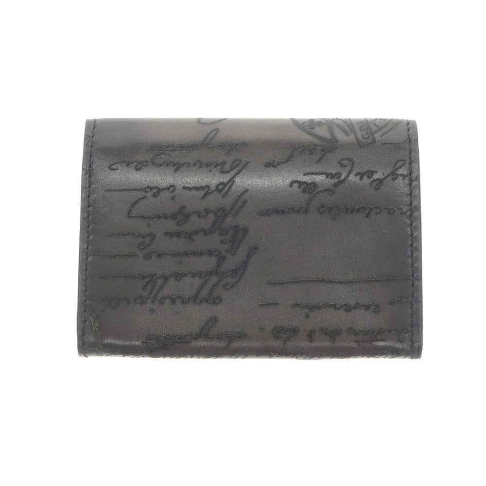 [Used] Berluti Calligraphy Business Card Holder Dark Gray [BLK] [S/S/A/W] [Condition Rank B] ​​[Men&