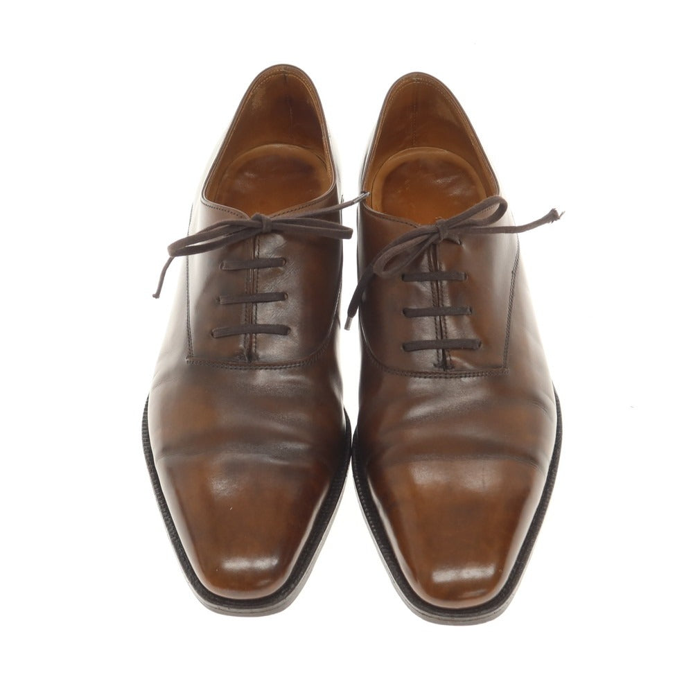 [Used] John Lobb BECKETTS Museum Calf Plain Toe Dress Shoes Brown [7E] [Condition Rank C] [Men&