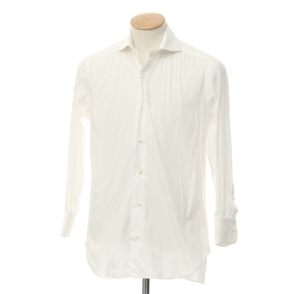 【中古】バルバ BARBA コットンナイロン ホリゾンタルカラー ドレスシャツ ホワイト【 37 】【 状態ランクC 】【 メンズ 】
[BPD]