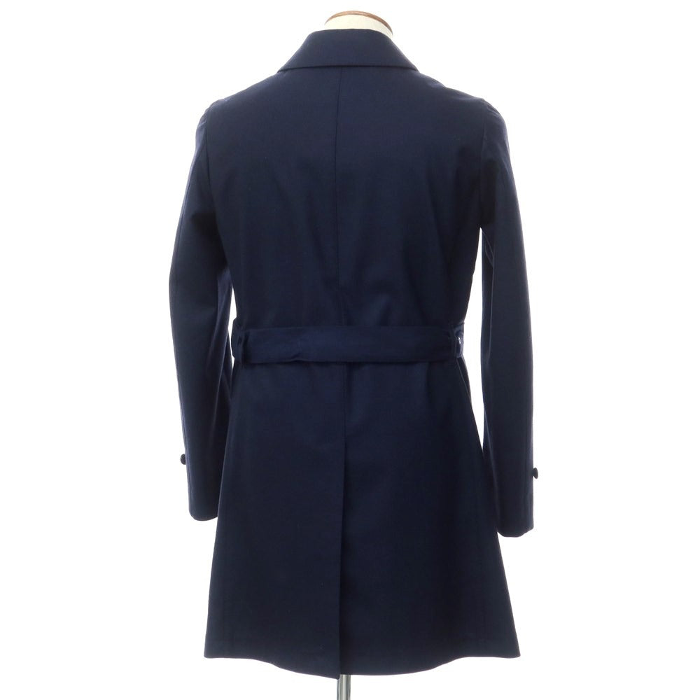 [Used] TOMORROWLAND STORM SYSTEM Wool Balmacaan Coat Navy [Size 46] [NVY] [A/W] [Condition Rank C] [Men&