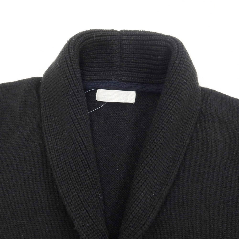 [Used] Nano Universe Acrylic Wool Cashmere Shawl Collar Cardigan Black [Size M] [BLK] [A/W] [Condition Rank C] [Men&