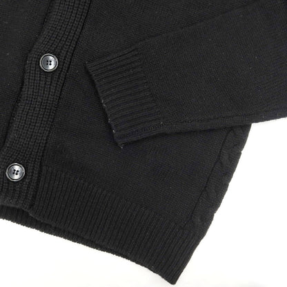 [Used] Nano Universe Acrylic Wool Cashmere Shawl Collar Cardigan Black [Size M] [BLK] [A/W] [Condition Rank C] [Men&