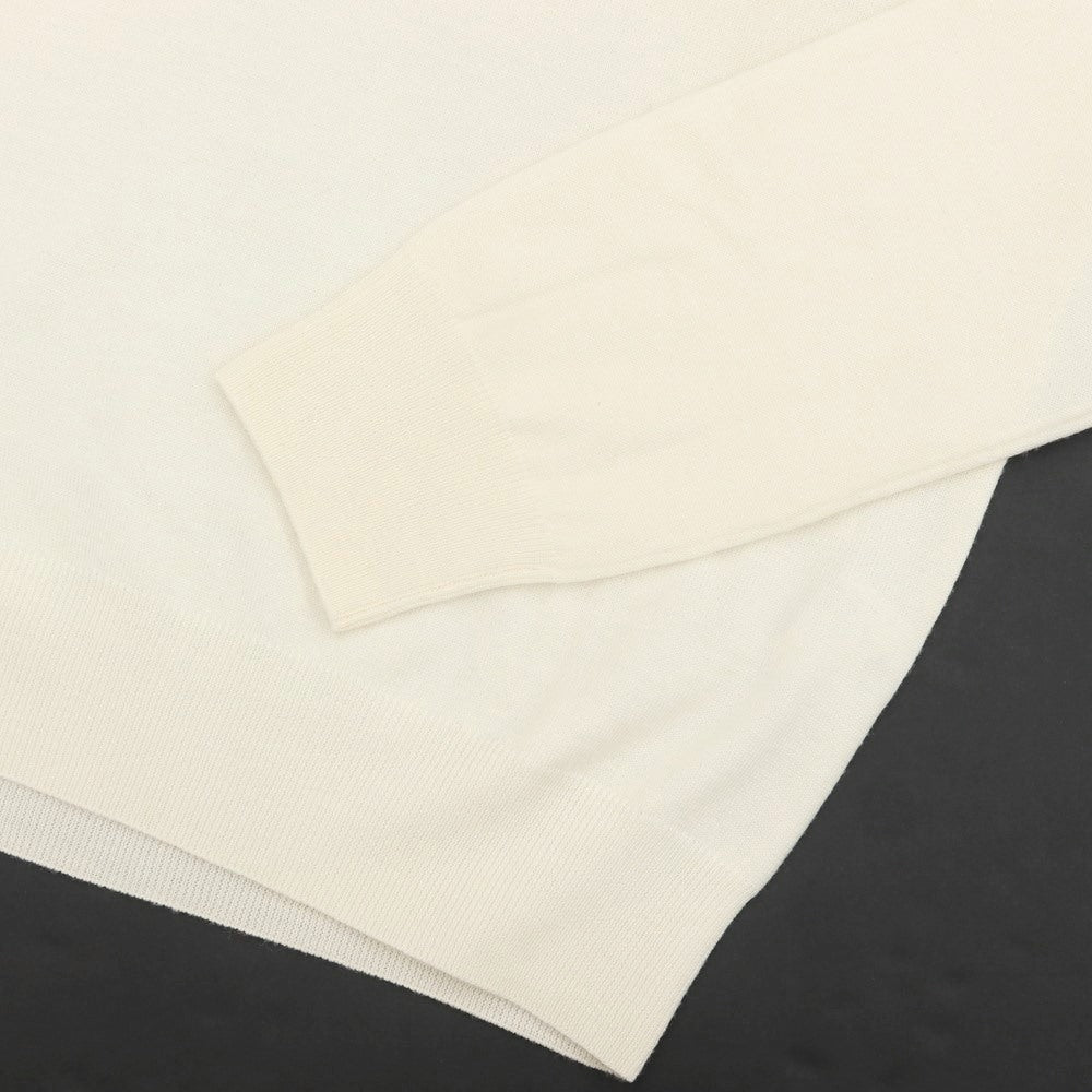 [Used] CRUCIANI High Gauge Wool Turtleneck Knit Ivory [Size 50] [WHT] [A/W] [Condition Rank C] [Men&