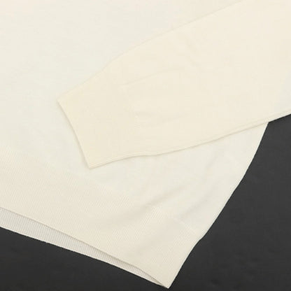 [Used] CRUCIANI High Gauge Wool Turtleneck Knit Ivory [Size 50] [WHT] [A/W] [Condition Rank C] [Men&