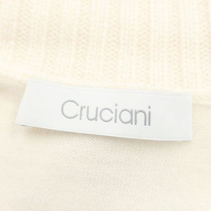 [Used] CRUCIANI High Gauge Wool Turtleneck Knit Ivory [Size 50] [WHT] [A/W] [Condition Rank C] [Men&