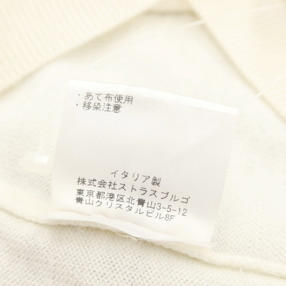 [Used] CRUCIANI High Gauge Wool Turtleneck Knit Ivory [Size 50] [WHT] [A/W] [Condition Rank C] [Men&
