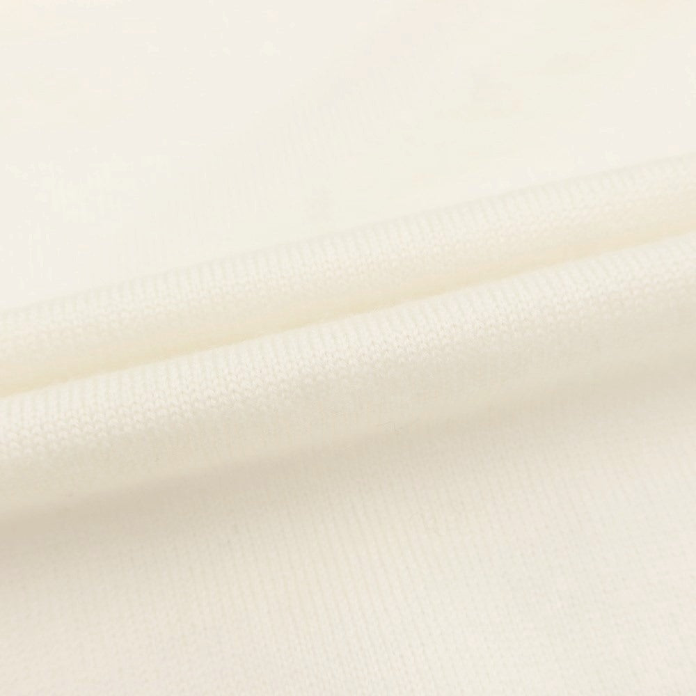 [Used] CRUCIANI High Gauge Wool Turtleneck Knit Ivory [Size 50] [WHT] [A/W] [Condition Rank C] [Men&