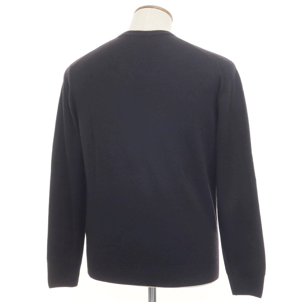 [Used] CRUCIANI High Gauge Wool V-Neck Knit Black [Size 48] [BLK] [A/W] [Condition Rank B] ​​[Men&