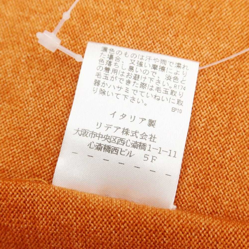 [Used] CRUCIANI High Gauge Wool V-Neck Knit Orange [Size 50] [ORG] [A/W] [Condition Rank B] ​​[Men&