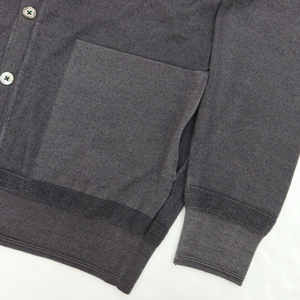 [Used] Side Slope High Gauge Wool Knit Cardigan Dark Gray [Size 2] [GRY] [A/W] [Condition Rank B] ​​[Men&