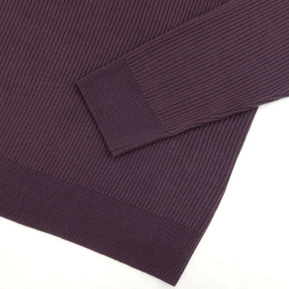 [Used] COMME CA ISM High Gauge Acrylic Turtleneck Knit Dark Purple [Size not listed (M size)] [PUP] [A/W] [Condition B] [Men&