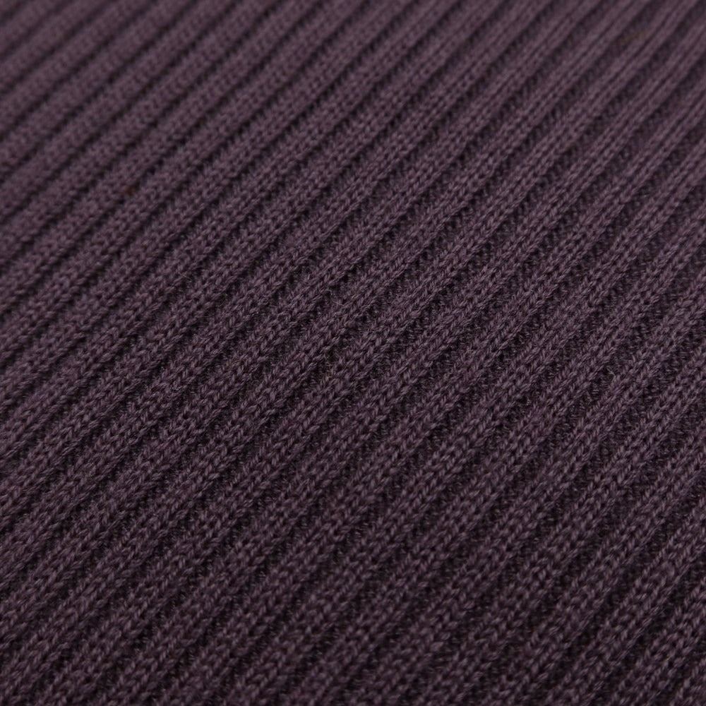 [Used] COMME CA ISM High Gauge Acrylic Turtleneck Knit Dark Purple [Size not listed (M size)] [PUP] [A/W] [Condition B] [Men&