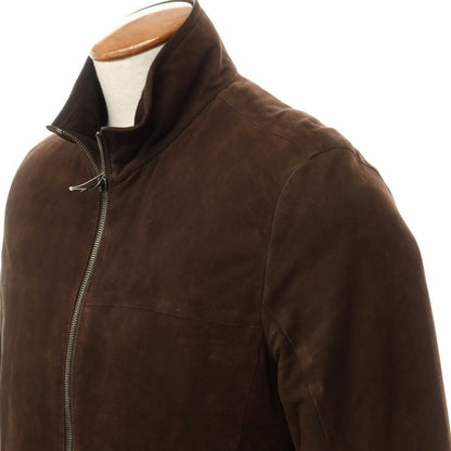 [Used] Herno sheep suede leather padded jacket brown [46] [Condition rank B] ​​[Men&