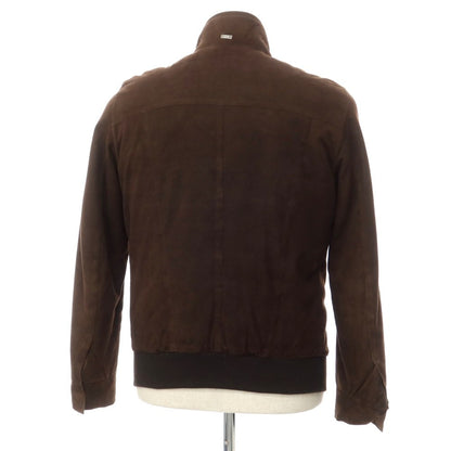 [Used] Herno sheep suede leather padded jacket brown [46] [Condition rank B] ​​[Men&