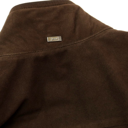 [Used] Herno sheep suede leather padded jacket brown [46] [Condition rank B] ​​[Men&