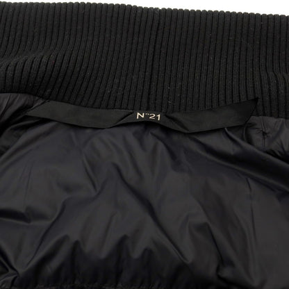 [Used] N°21 Nylon Wool Switching Quilted Blouson Black [M] [Condition Rank C] [Men&