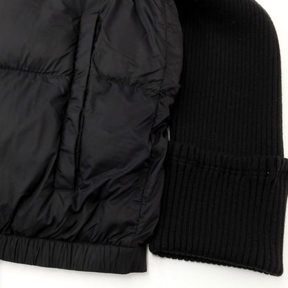 [Used] N°21 Nylon Wool Switching Quilted Blouson Black [M] [Condition Rank C] [Men&