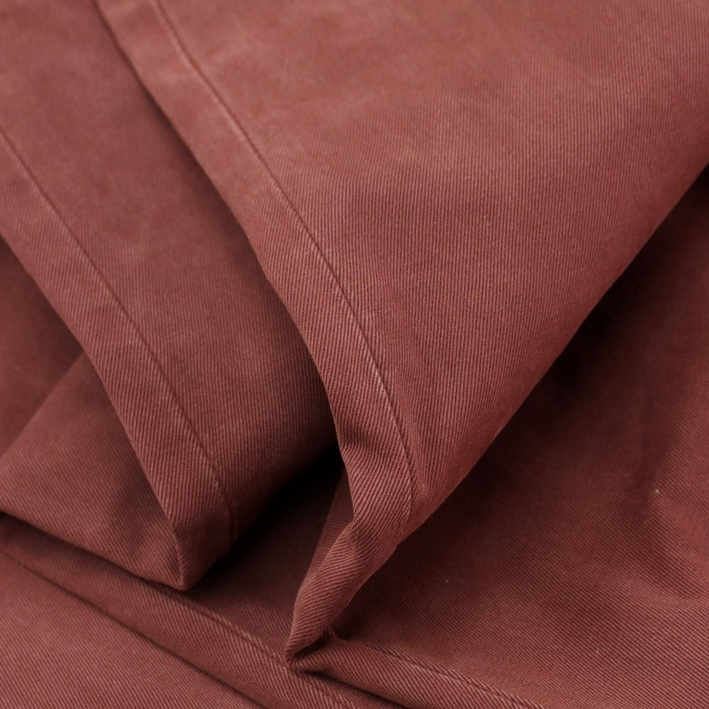 [Used] INCOTEX Stretch Twill Cotton Casual Slacks Pants, Maroon [48] [Condition Rank C] [Men&