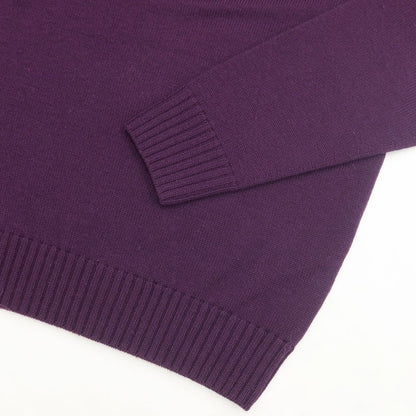 [Used] Drumohr High Gauge Wool Crew Neck Knit Purple [Size 46] [PUP] [A/W] [Condition Rank B] ​​[Men&