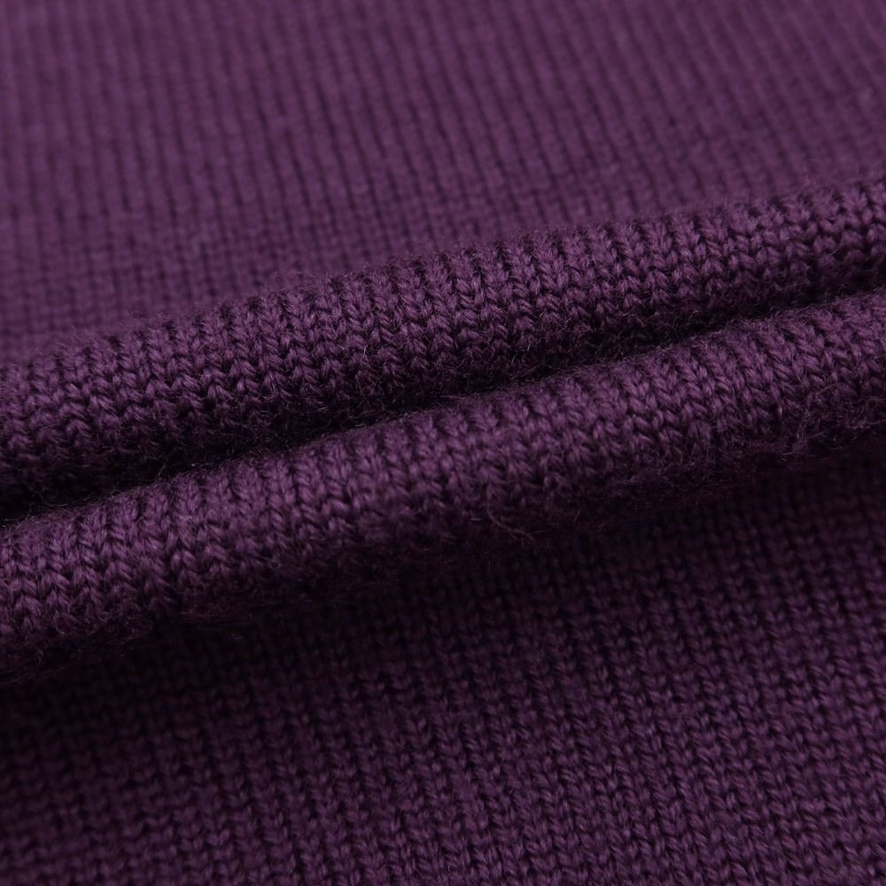 [Used] Drumohr High Gauge Wool Crew Neck Knit Purple [Size 46] [PUP] [A/W] [Condition Rank B] ​​[Men&