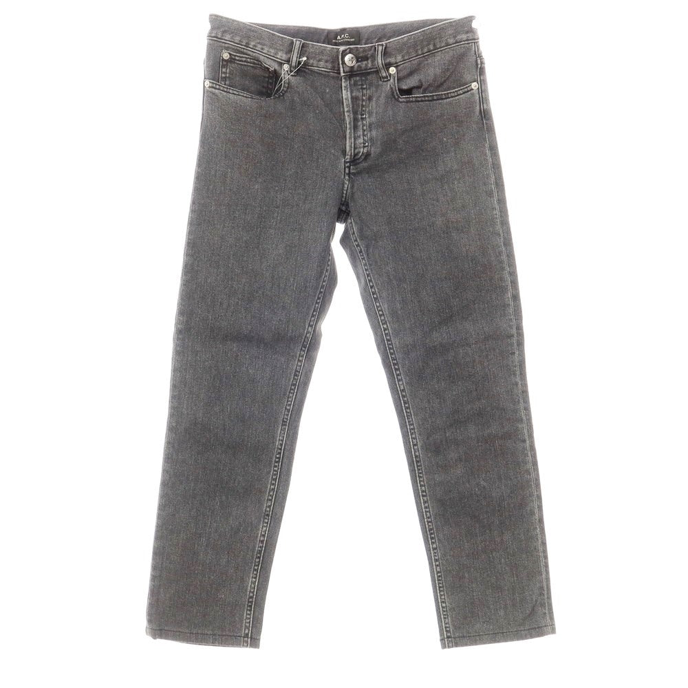 【中古】アーペーセー A.P.C. PETIT NEW STANDARD ストレッチ デニムパンツ ジーンズ グレー【 30 】【 状態ランクC 】【 メンズ 】
[CPD]