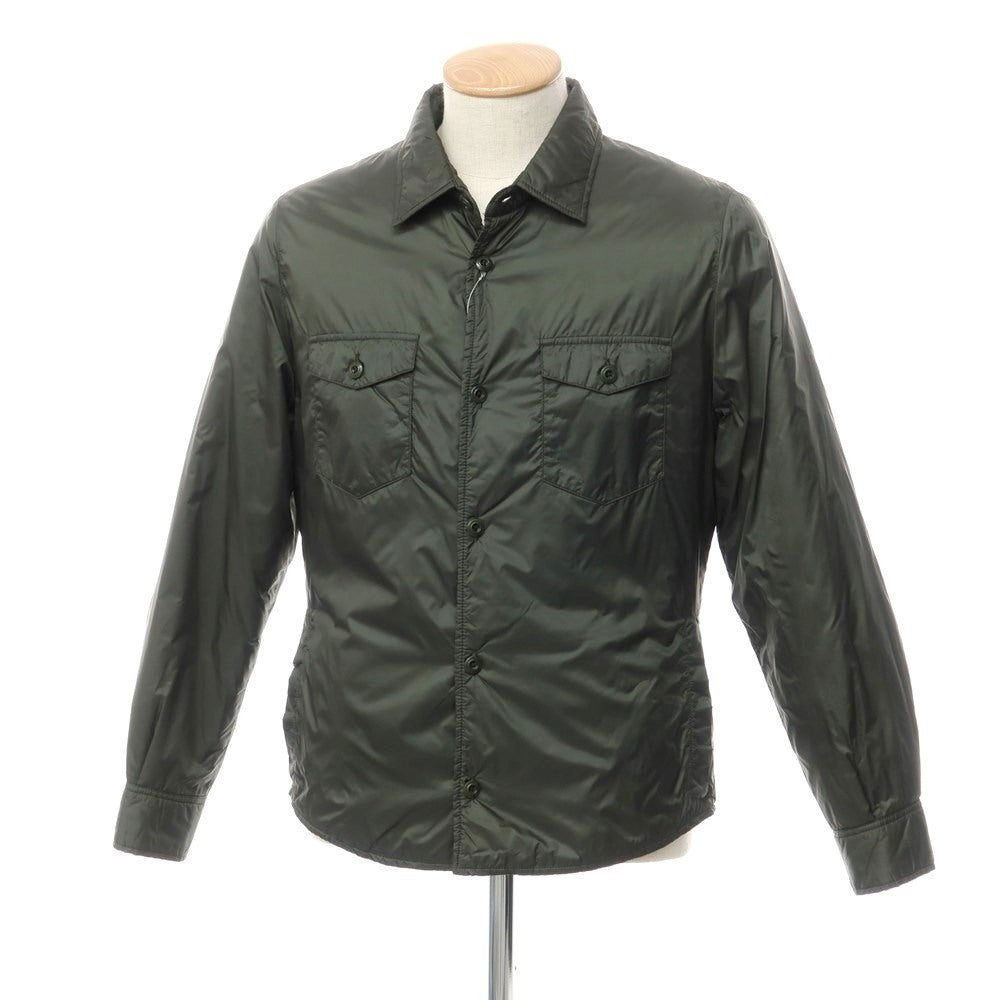 [Used] Glanshirt Nylon padded shirt blouson dark green [XS] [Condition rank C] [Men&