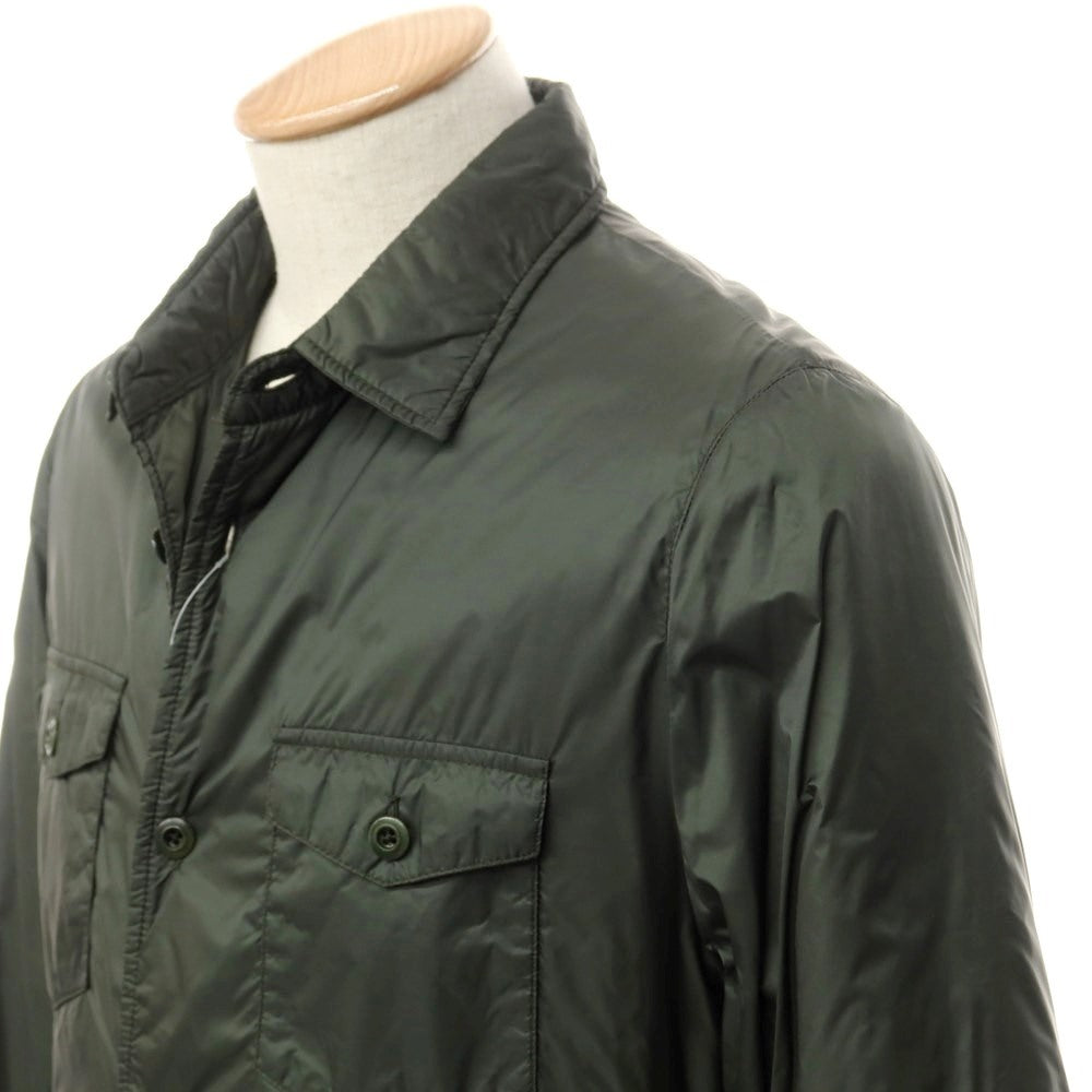 [Used] Glanshirt Nylon padded shirt blouson dark green [XS] [Condition rank C] [Men&