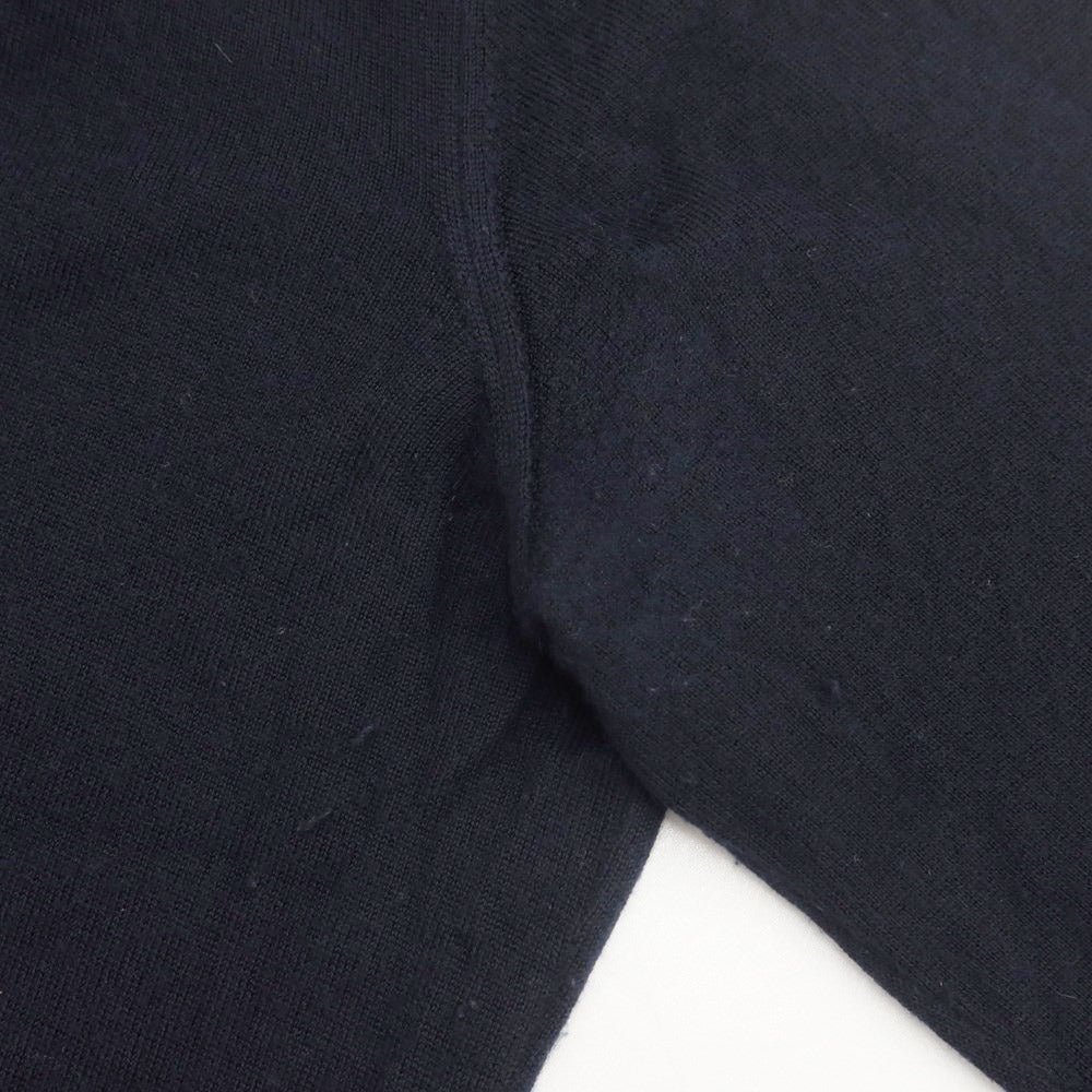 [Used] ZANONE high gauge cashmere polo knit, dark navy [size 44] [NVY] [A/W] [Condition rank C] [Men&