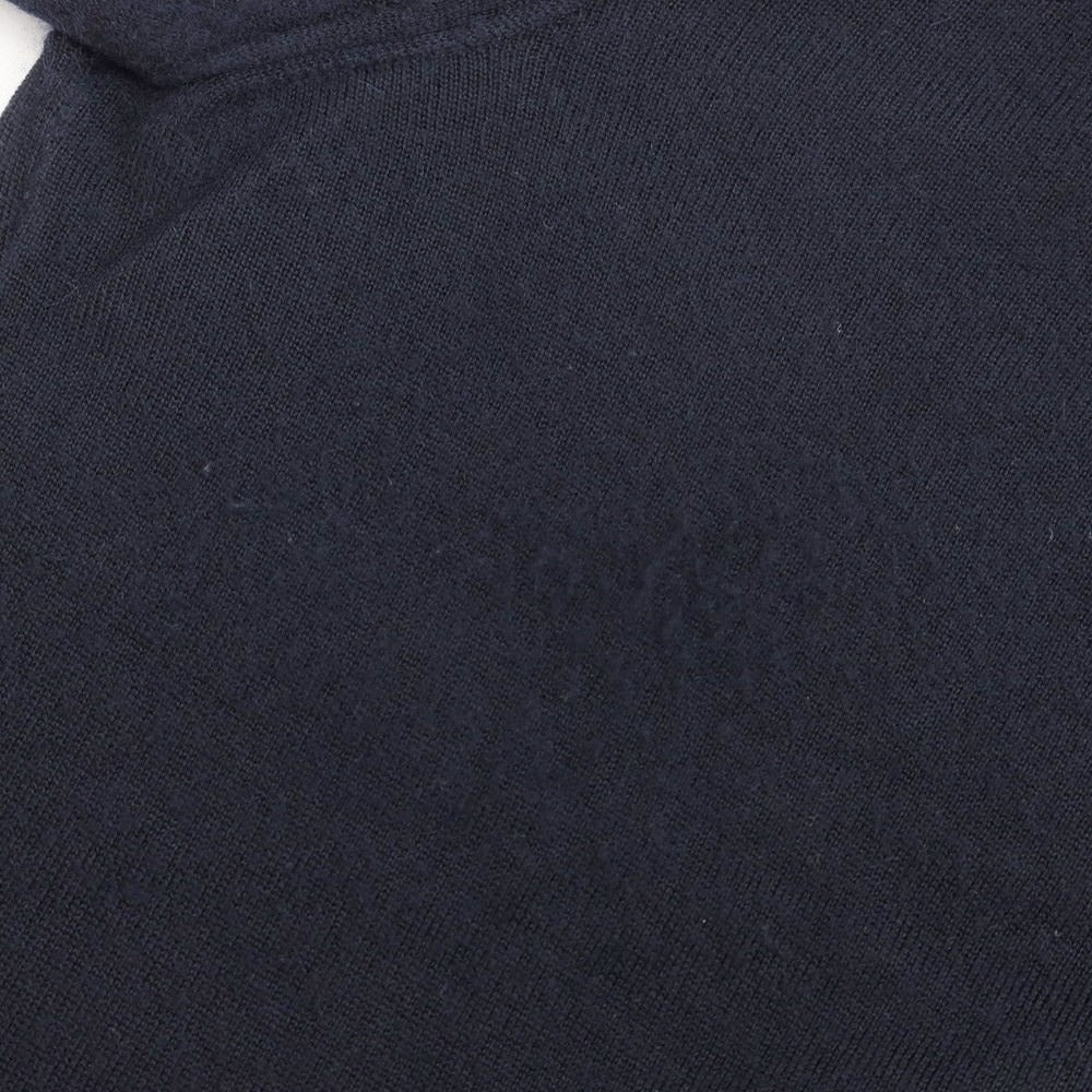 [Used] ZANONE high gauge cashmere polo knit, dark navy [size 44] [NVY] [A/W] [Condition rank C] [Men&