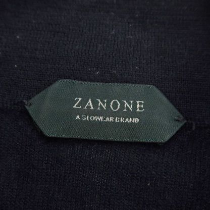 [Used] ZANONE high gauge cashmere polo knit, dark navy [size 44] [NVY] [A/W] [Condition rank C] [Men&