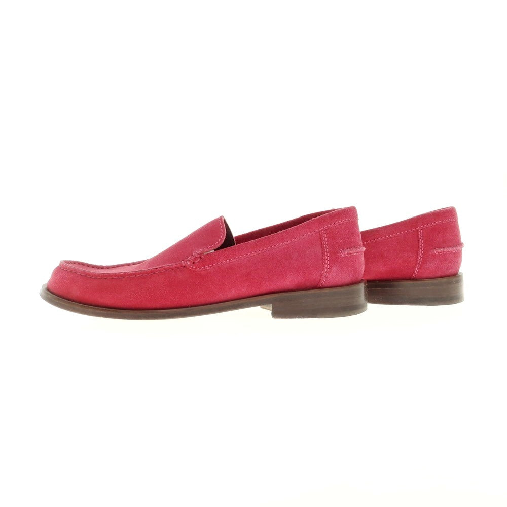 [Used] Manolo Blahnik MANOLO BLAHNIK Suede Moccasin Vamp Loafer Purple Pink [7] [Condition Rank C] [Men&