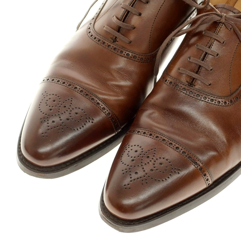 [Used] Crockett &amp;amp; Jones CROCKETT &amp;amp; JONES MALTON Semi-brogue dress shoes Brown [10 E] [Condition rank B] [Men&