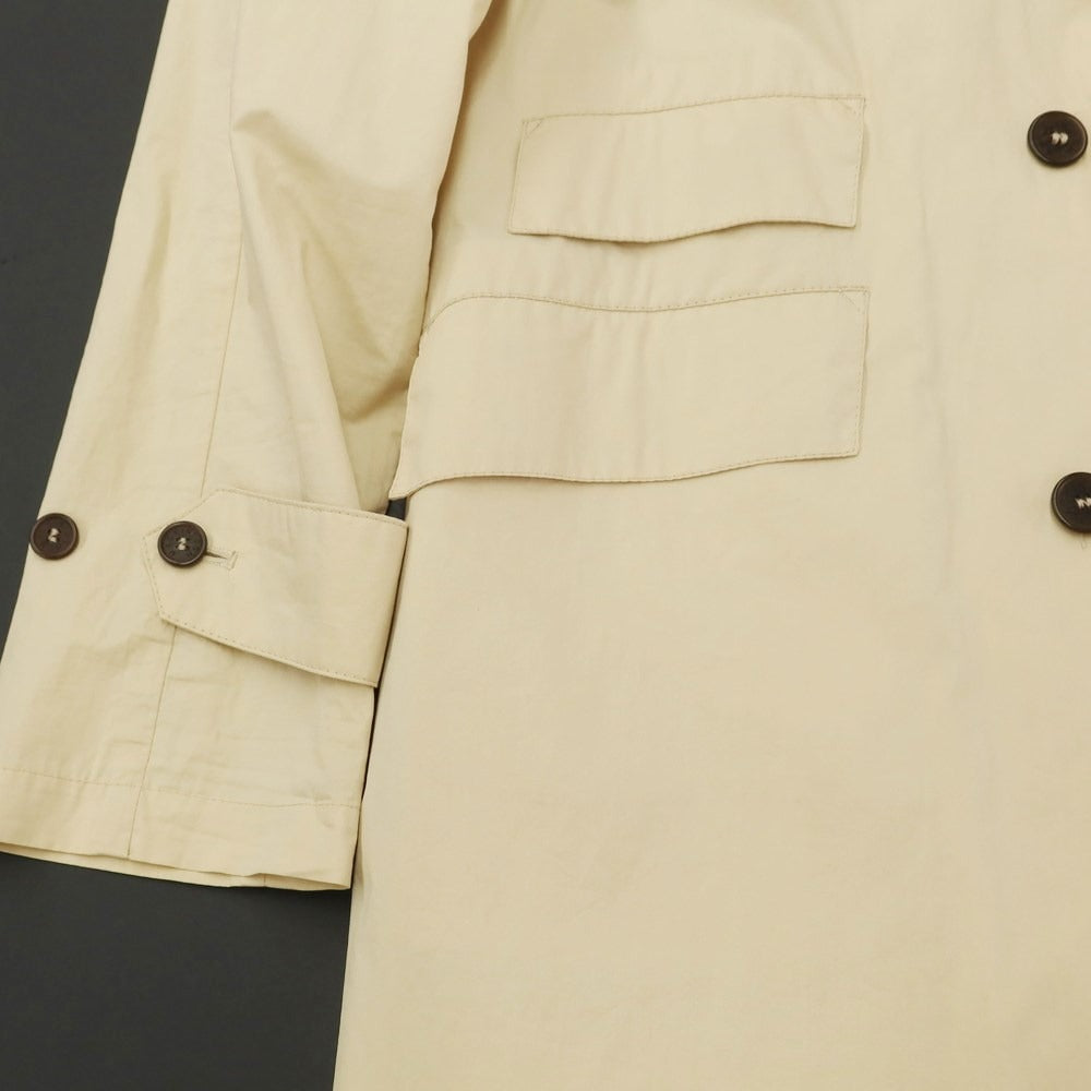 [Used] Mackintosh Cotton Balmacaan Coat Beige [42] [Condition Rank D] [Men&