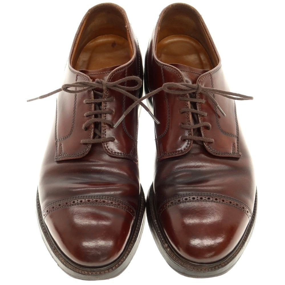 [Used] Alden 5620 Shell Cordovan Punched Cap Toe Dress Shoes Burgundy [8 1/2 D] [Condition Rank C] [Men&