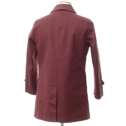 [Used] Mackintosh Philosophy MACKINTOSH PHILOSOPHY Cotton polyester baldachin coat Bordeaux color [Size 38] [RED] [S/S/A/W] [Condition rank C] [Men&