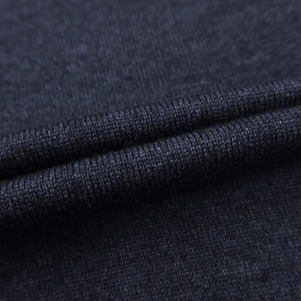 [Used] CRUCIANI High gauge wool high neck knit navy [44] [Condition rank B] ​​[Men&