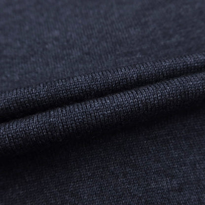 [Used] CRUCIANI High gauge wool high neck knit navy [44] [Condition rank B] ​​[Men&