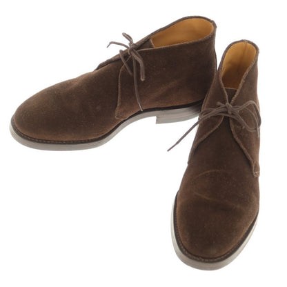 [Used] Crockett &amp;amp; Jones Chertsey Suede Chukka Boots Brown [6 E] [Condition Rank B] ​​[Men&