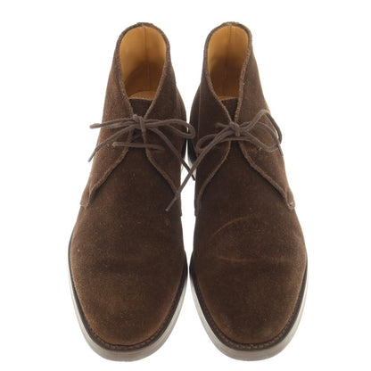 [Used] Crockett &amp;amp; Jones Chertsey Suede Chukka Boots Brown [6 E] [Condition Rank B] ​​[Men&