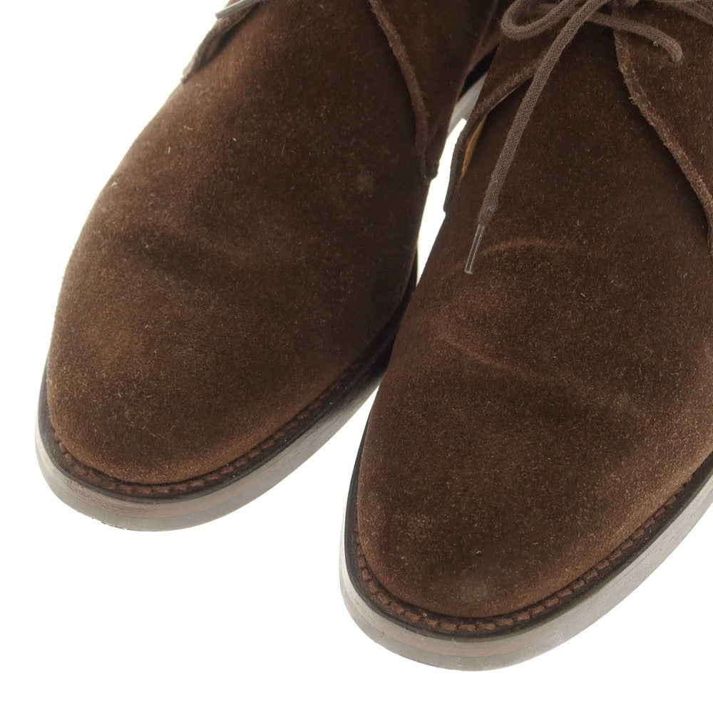 [Used] Crockett &amp;amp; Jones Chertsey Suede Chukka Boots Brown [6 E] [Condition Rank B] ​​[Men&