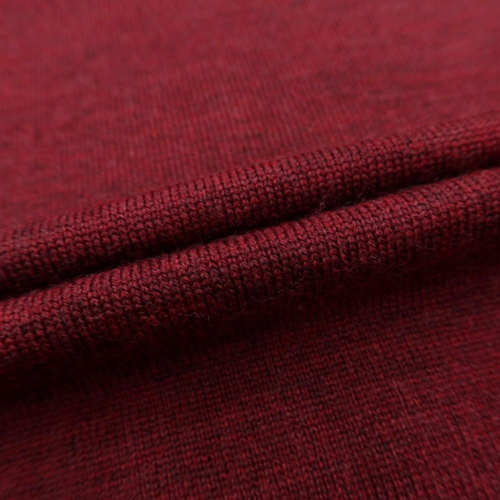 [Used] John Smedley JOHN SMEDLEY High Gauge Wool Crew Neck Knit Maroon [M] [Condition Rank A] [Men&