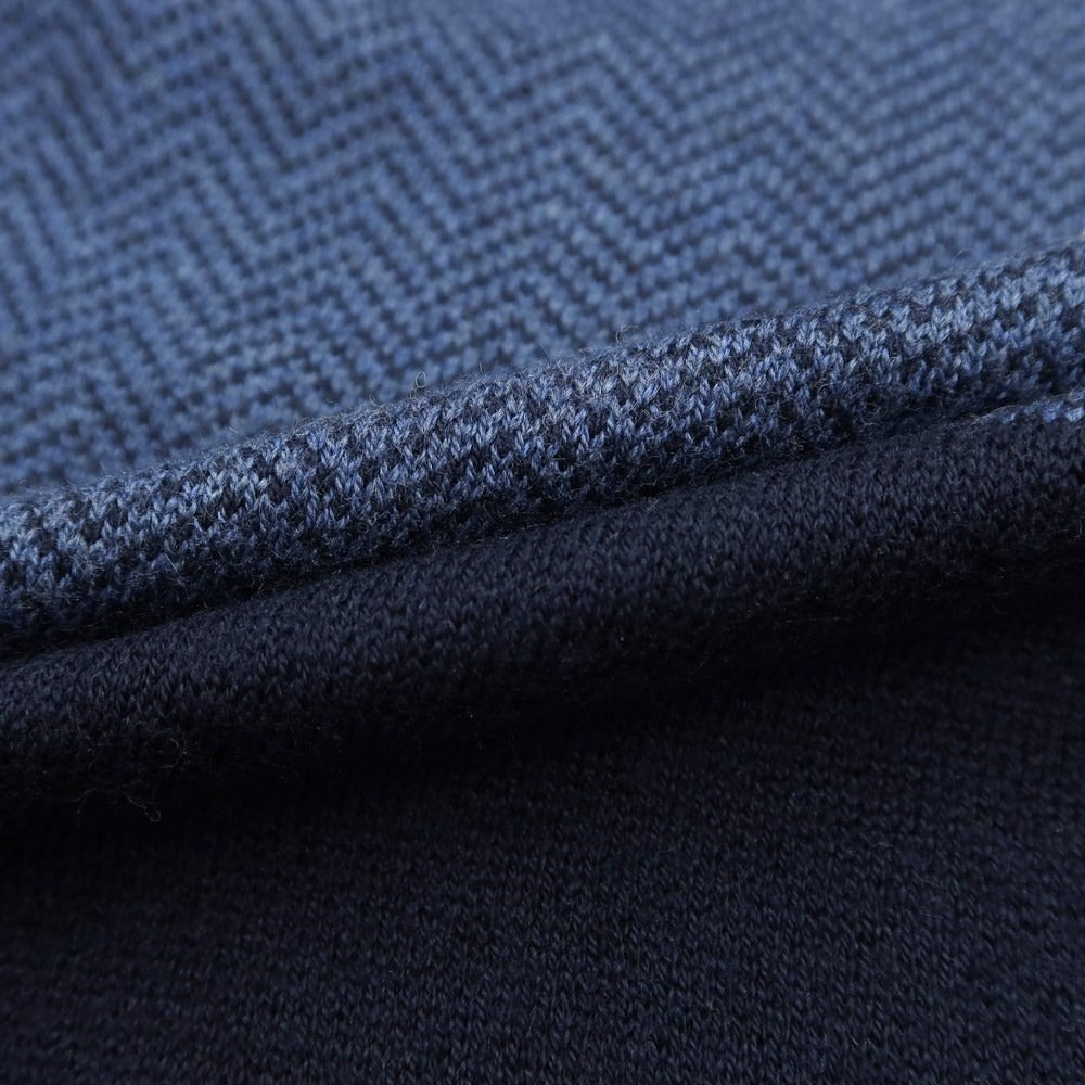 [Used] Banana Republic Silk Cotton Cashmere Crew Neck Knit Navy x Blue [M] [Condition Rank A] [Men&