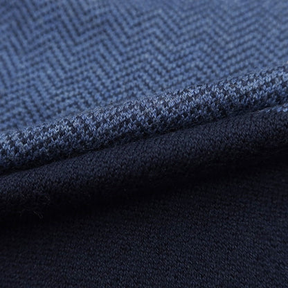 [Used] Banana Republic Silk Cotton Cashmere Crew Neck Knit Navy x Blue [M] [Condition Rank A] [Men&